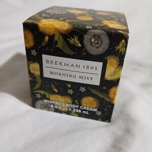 Beekman 1802 MORNING MIST 8 oz whipped body cream goat milk NIB/SEALED